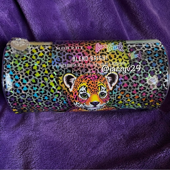 🌈Morphe x Lisa Frank Blend Bright 7-Piece Face & Eye Brush Set🌈 - Picture 3 of 6